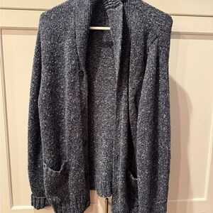 Medium St. John's Bay Navy Knit Sweater